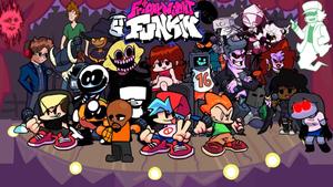 FNF Stage Players fnf wallpaper