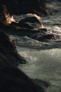 Foamy Sea Waves 8K Phone 8k phone wallpaper