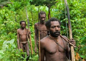 Focused Businessman Staring at His Success Wallpaper