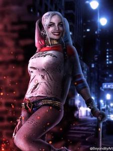 Follow the Joker's lead with Harley Quinn! harley quinn wallpaper