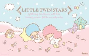 Follow your dreams with Little Twin Stars Kiki and Lala sanrio wallpaper