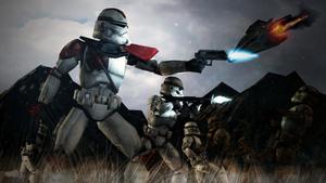 Forging Alliances: Ahsoka & Rex join forces in the fight against the Separatists. clone wars wallpaper