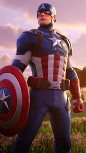 Fortnite Character Captain America Background captain america wallpaper