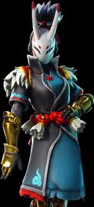 Fortnite Oni Skin Character Wallpaper