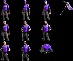 Fortnite Purple Skull Trooper Skinand Accessories fortnite skins wallpaper