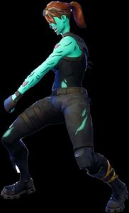 Fortnite Zombie Skin Female fortnite skins wallpaper