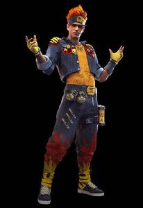 Free Fire Alvaro PNG free fire png wallpaper