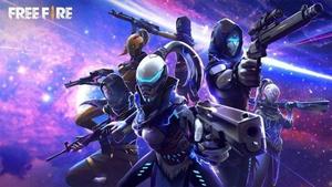 Free Fire Banner Featuring Robots free fire banner wallpaper