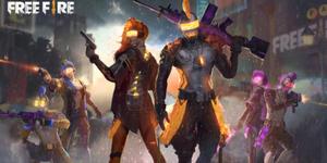 Free Fire Banner With Robot Skins free fire banner wallpaper