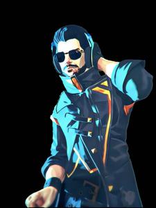 Free Fire DJ Alok PNG free fire png wallpaper