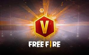 Free Fire V Badge Banner free fire banner wallpaper