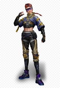 Free Fire Xayne PNG free fire png wallpaper