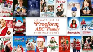 Freeform Movies Christmas Collage christmas collage wallpaper