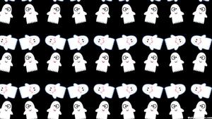 Friendly Ghost cute ghost wallpaper