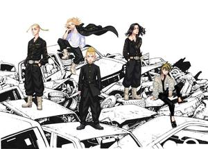 Friends And Mikey Tokyo Revengers mikey tokyo revengers wallpaper
