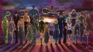 Friends to the End hunter x hunter wallpaper