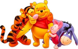 Friendship With Winnie The Pooh winnie the pooh wallpaper