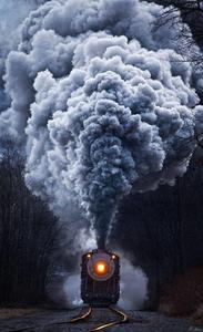 Front View Belching Train Phone phone wallpaper