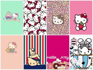 "Fun and Friendship Around Every Corner with Hello Kitty!" Wallpaper