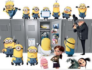 Fun-Loving Minions! minions wallpaper