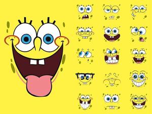 Funny Faces of Spongebob spongebob wallpaper