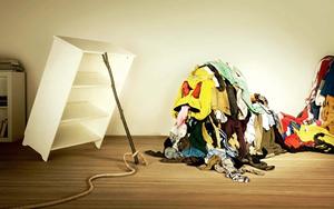 Funny Monster Clothes And Dresser Trap Background funny wallpaper