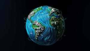 Futuristic And Technological Earth Background earth wallpaper
