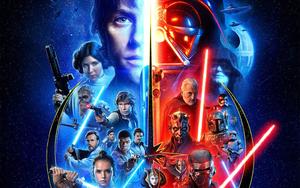 Futuristic Battle in A Galaxy Far, Far Away 2560x1600 star wars wallpaper