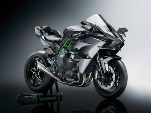 Futuristic Black Kawasaki H2r kawasaki h2r wallpaper