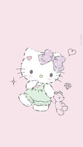 Fuzzy Cartoon Hello Kitty PFP hello kitty pfp wallpaper