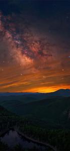 Galaxy Nature 4K iPhone 4k nature iphone wallpaper