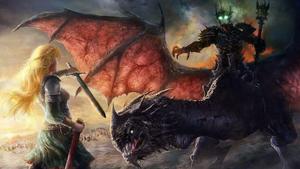 Gandalf the White valiantly leading the Fellowship of The Ring. lord of the rings wallpaper