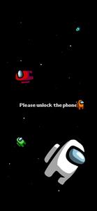 Gang-up in Space! Among Us Characters Strategic Meeting Wallpaper