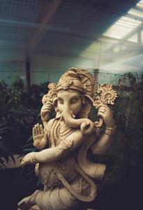 Ganpati Bappa Clay Statue god wallpaper