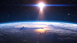 Gazing at the Beauty of Outer Space Wallpaper