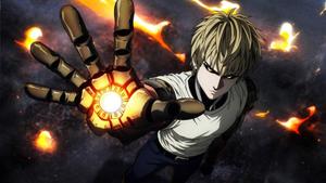 Genos Takes Action one punch man wallpaper