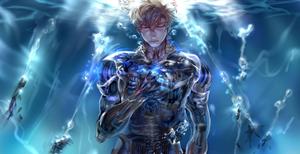 Genos, The Powerful Cyborg From One Punch Man one punch man wallpaper