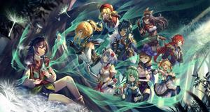 Genshin Impact All Characters genshin impact wallpaper