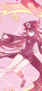 Genshin Impact Pink Hu Tao genshin impact wallpaper