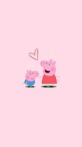 Georgy Pig enjoying a summer day peppa pig wallpaper