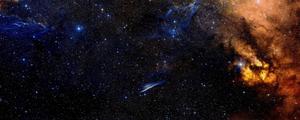Get a better view of outer space with dual monitors dual monitor wallpaper