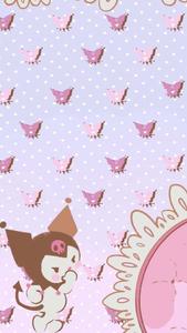 Get Kuromi's adorable style on your iPhone kuromi iphone wallpaper
