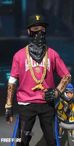 Get ready for a fire-filled hip hop battle! hip hop free fire wallpaper