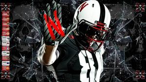 Get ready for a winning season as the Nebraska Cornhuskers hit the gridiron! football wallpaper