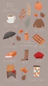 Get ready for Fall with a new iPhone fall iphone wallpaper