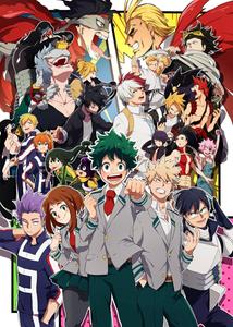 Get ready for high-flying action with the cast of My Hero Academia my hero academia wallpaper