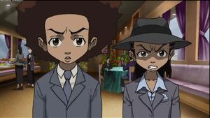 Get ready for the craziest adventures with the Boondocks Gang! boondocks wallpaper