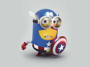 Get ready to join the Minions as they embark on a new adventure! minions wallpaper