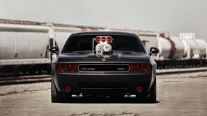 Get Ready to Rev Your Engines with the Dodge Challenger dodge challenger 4k wallpaper