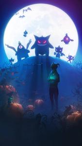 Ghost-Type Halloween Pokemon Iphone pokemon iphone wallpaper